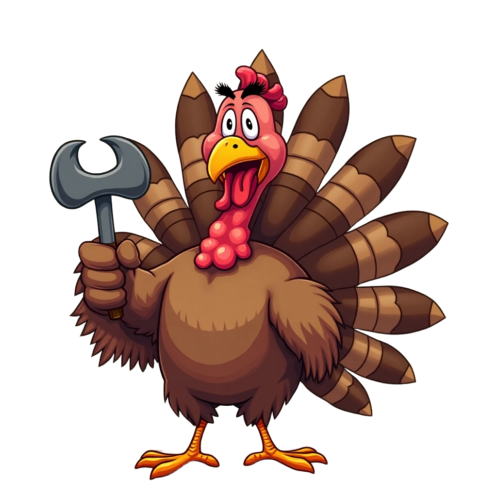 Turkey with a Hammer